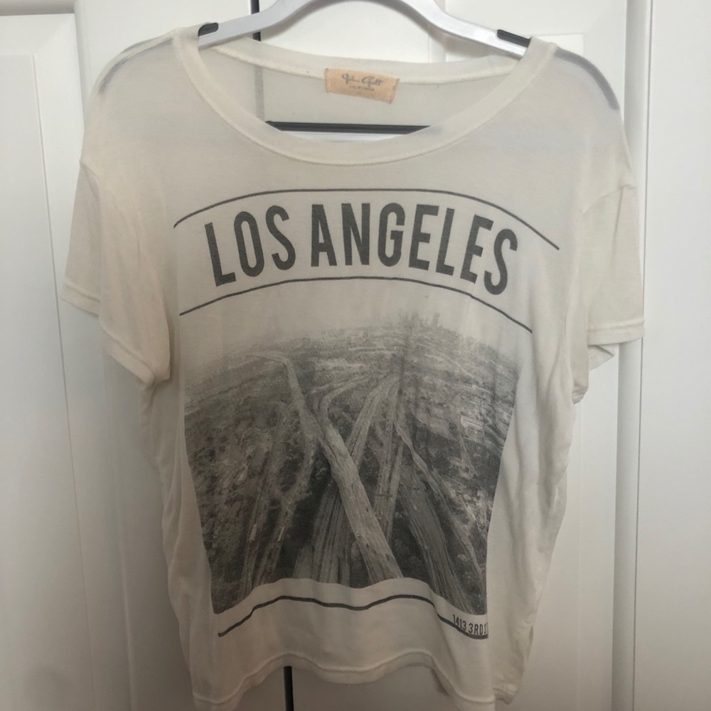 OS Super Soft Brandy Melville Los Angeles Tshirt